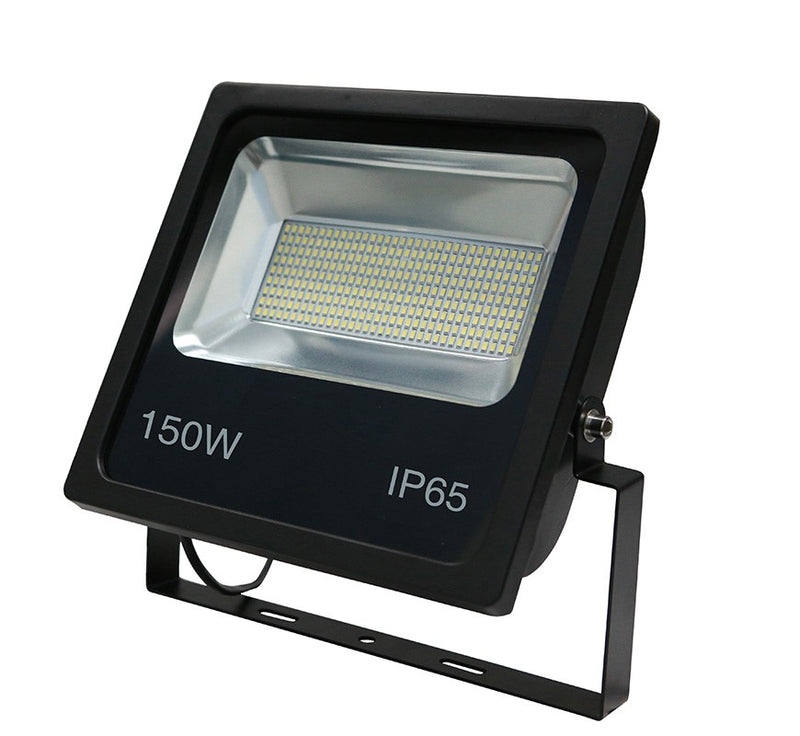 150W SMD LED Floodlight 6500K Black