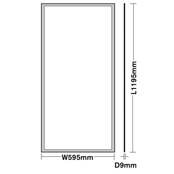 Bastion LED Panel 60W 4000K 1195x595mm 5Yr Warranty