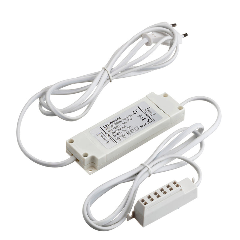 Power Supply 8W 12V - use with LED cabinet lighting