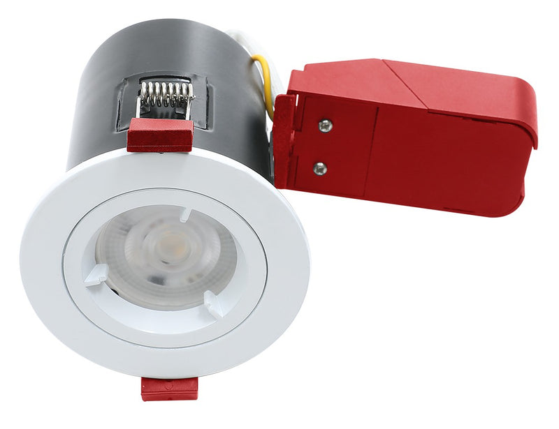 Ignis Plus Fire Rated Downlight GU10 Fixed White
