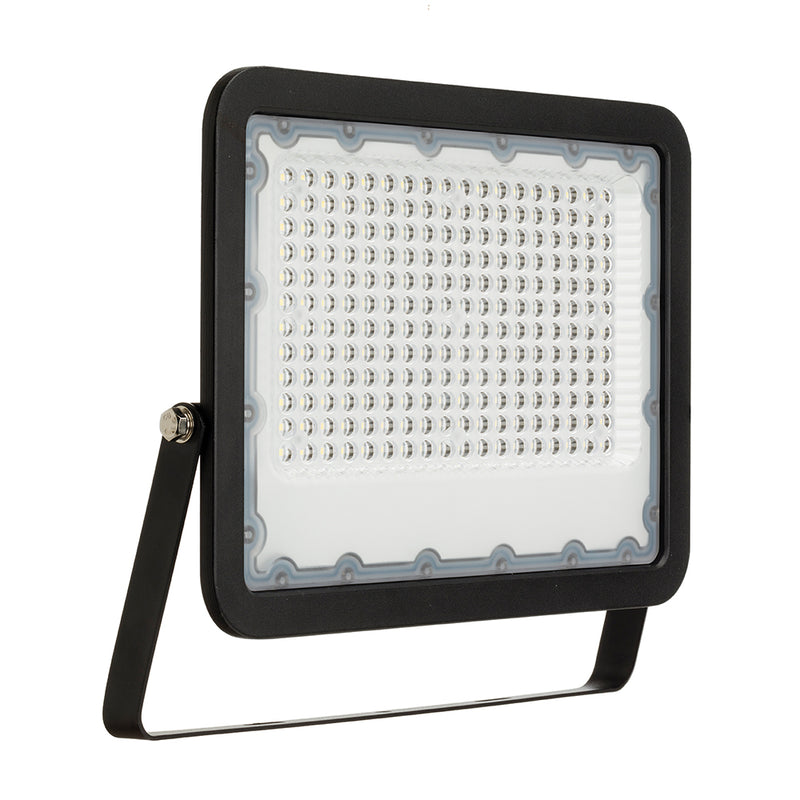 Meteor Floodlight 150W LED with Photocell 6000K IP65 Black