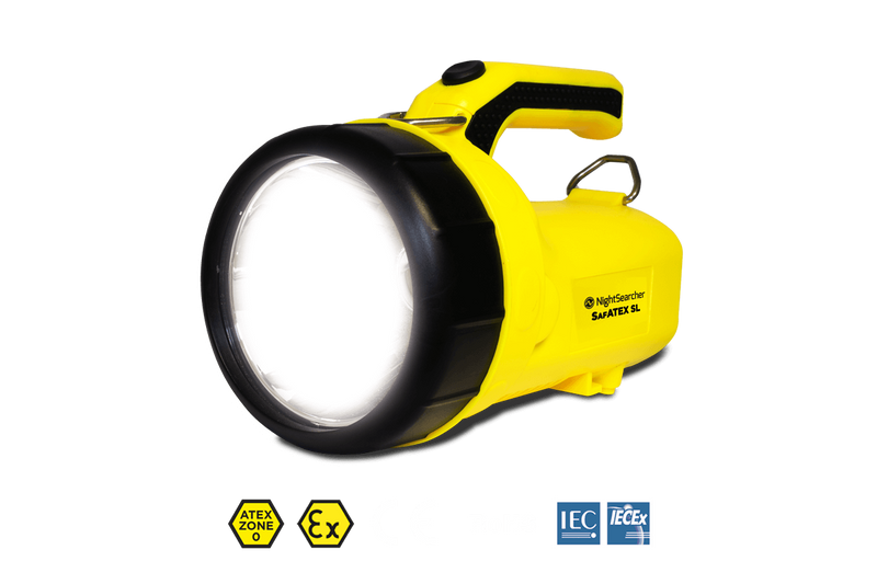afATEX Sigma SL – ATEX Certified Rechargeable Searchlight with Mount