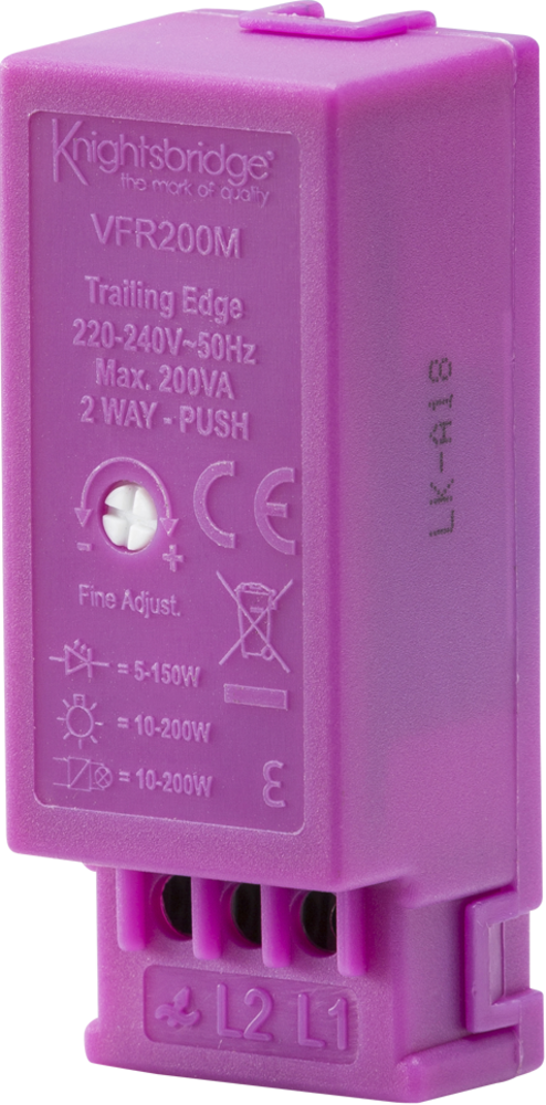 10-200W (5-150W LED) Trailing Edge LED Dimmer Module