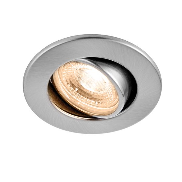 ShieldECO 1lt Recessed - Satin nickel plate & clear acrylic - 78522