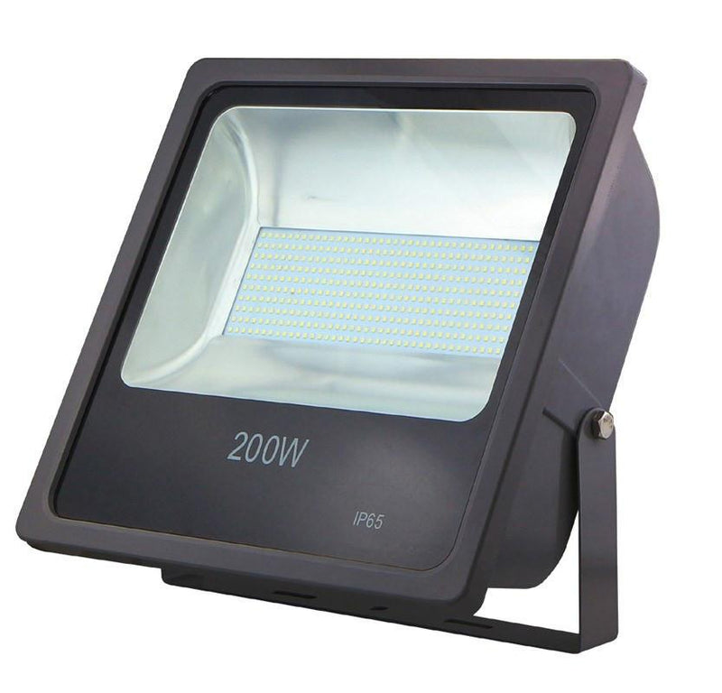 200 Watt IP65 Daylight (6500K) SMD LED Black Floodlight - Steel City Lighting